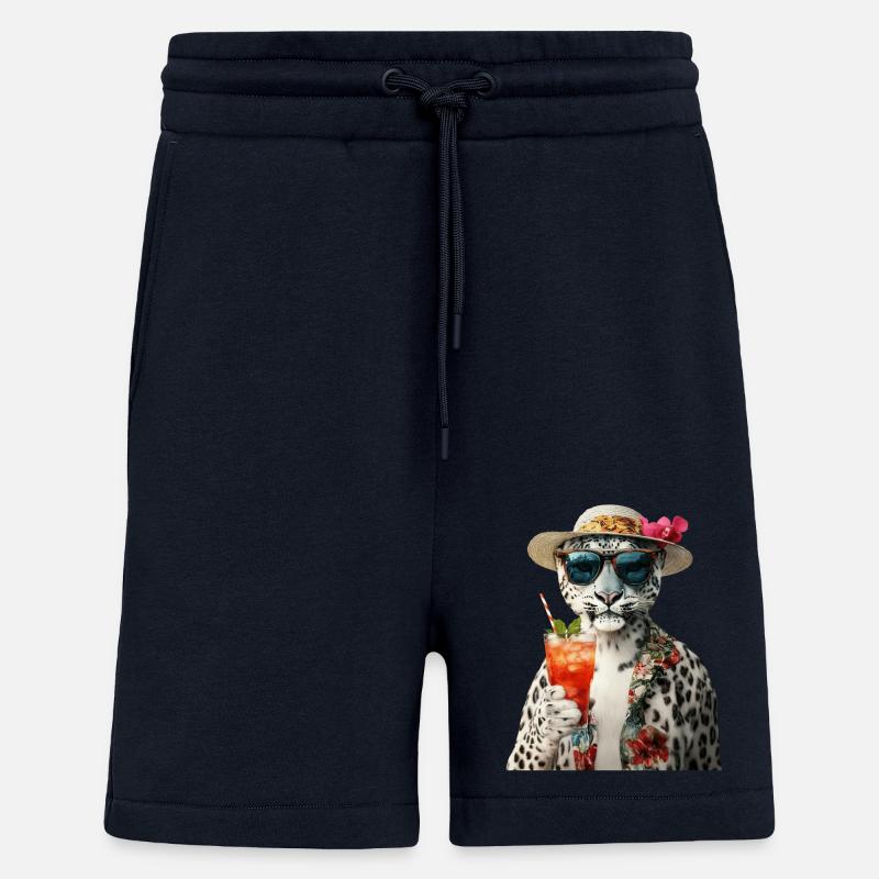 Schneeleopard - Shorts - made by SPREAD - DARK NAVY