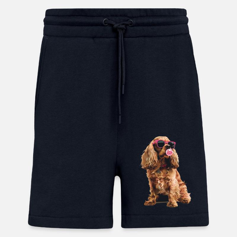Cocker Spaniel - Shorts - made by SPREAD - DARK NAVY