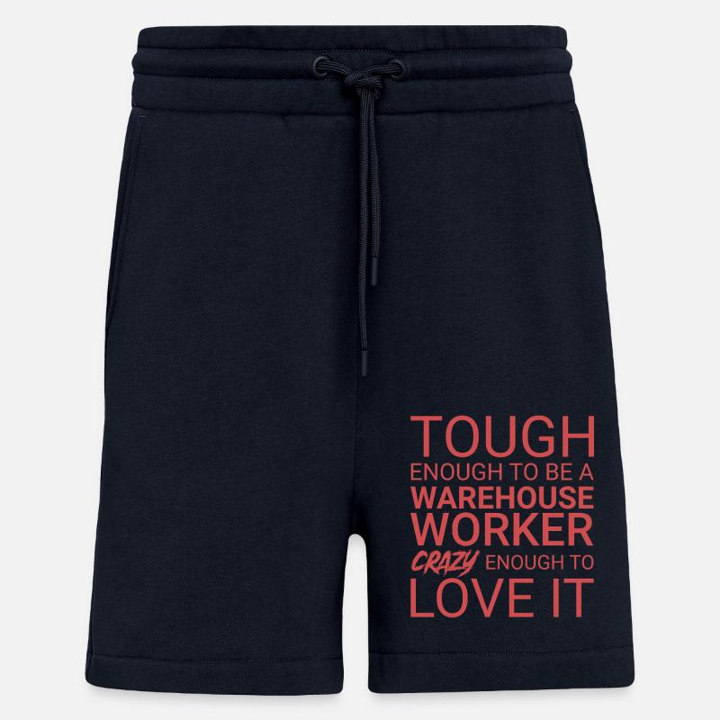 Warehouse Worker Crazy - Shorts - made by SPREAD - DARK NAVY