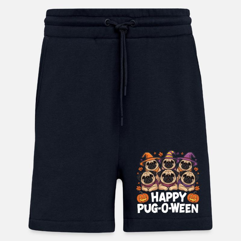 Mops-O-Ween Hexenhut Möpse - Shorts - made by SPREAD - DARK NAVY