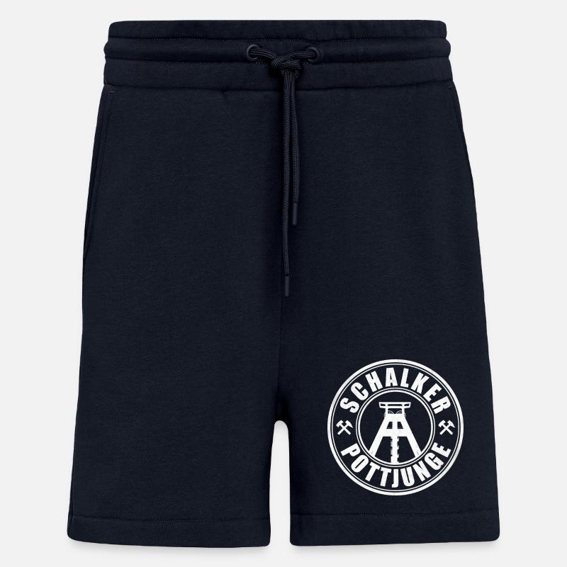 Schalker Pottjunge | Gelsenkirchen Ruhrpott Junge - Shorts - made by SPREAD - DARK NAVY
