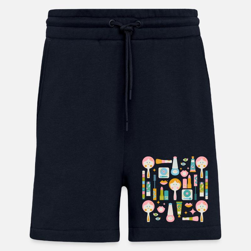 Disco Make Up Wiederbelebung - Shorts - made by SPREAD - DARK NAVY