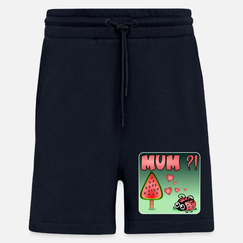 PUNGE de pastèque - Short bio décontracté fabriqué en UE - DARK NAVY