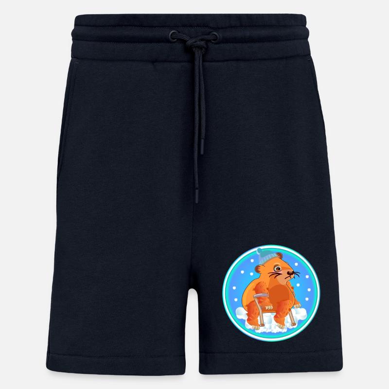 Rétablissez-vous vite - RECOVERY WALKER CAPYBARA - Short bio décontracté fabriqué en UE - DARK NAVY
