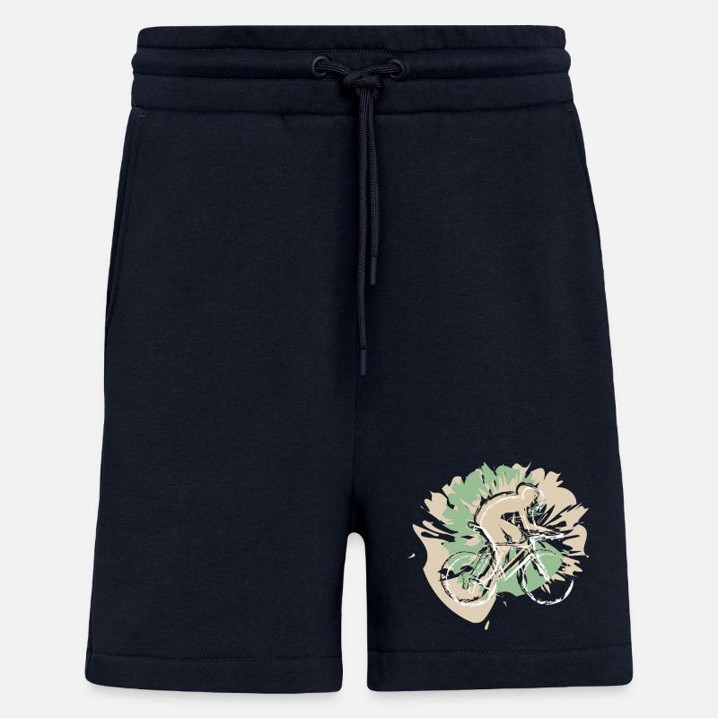 Le design de Rickel : Cyclisme 2026 - Short bio décontracté fabriqué en UE - DARK NAVY