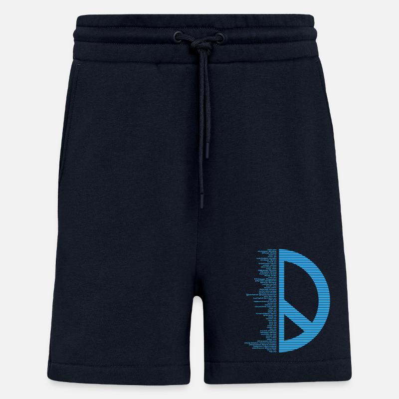 Pacifica - Peace - Shorts - made by SPREAD - DARK NAVY