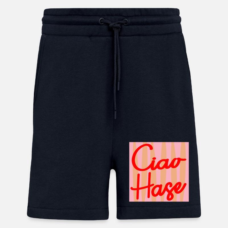 CIAO HAR SELVVERD - Organic Relaxed shorts produsert i EU - DARK NAVY