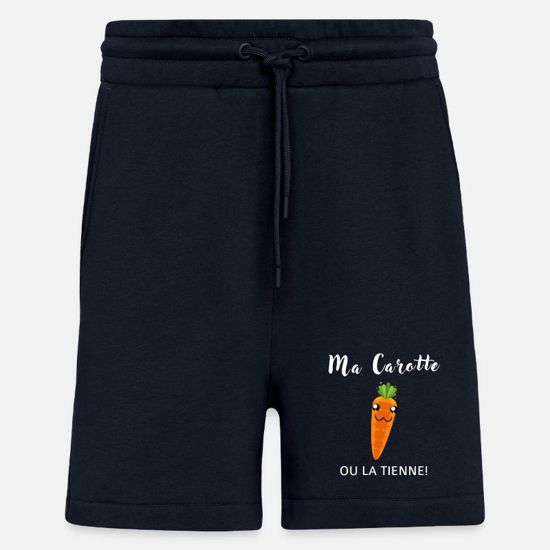 Meine lächelnde Karotte oder deine - Shorts - made by SPREAD - DARK NAVY
