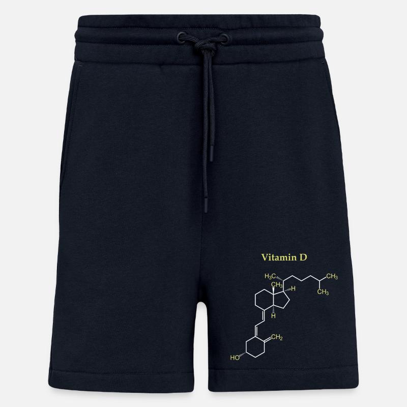 Structure Vitamine D - Short bio décontracté fabriqué en UE - DARK NAVY