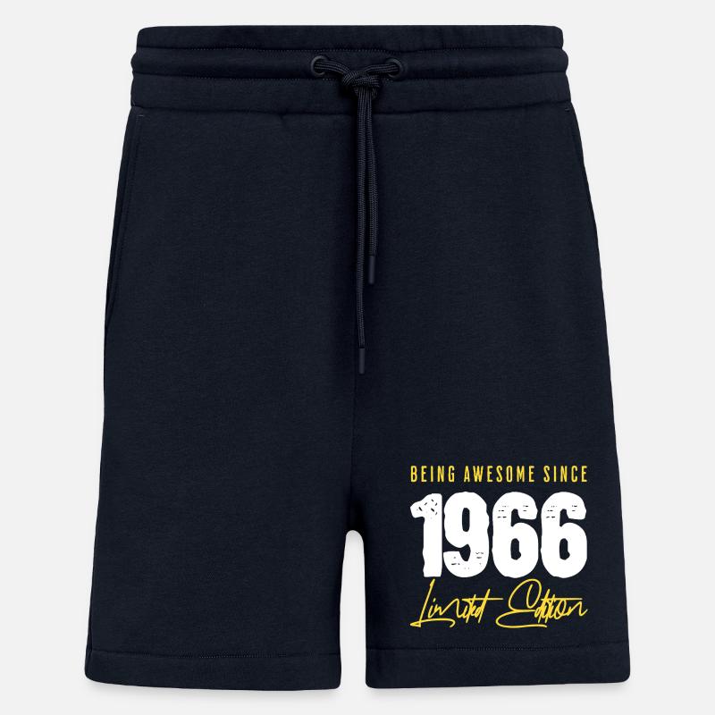 1966 Né 60e anniversaire - Short bio décontracté fabriqué en UE - DARK NAVY