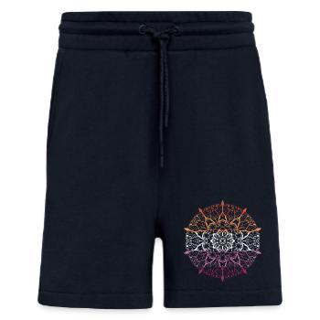 Mandala-lesbisch - Shorts - made by SPREAD - DARK NAVY - Vorne