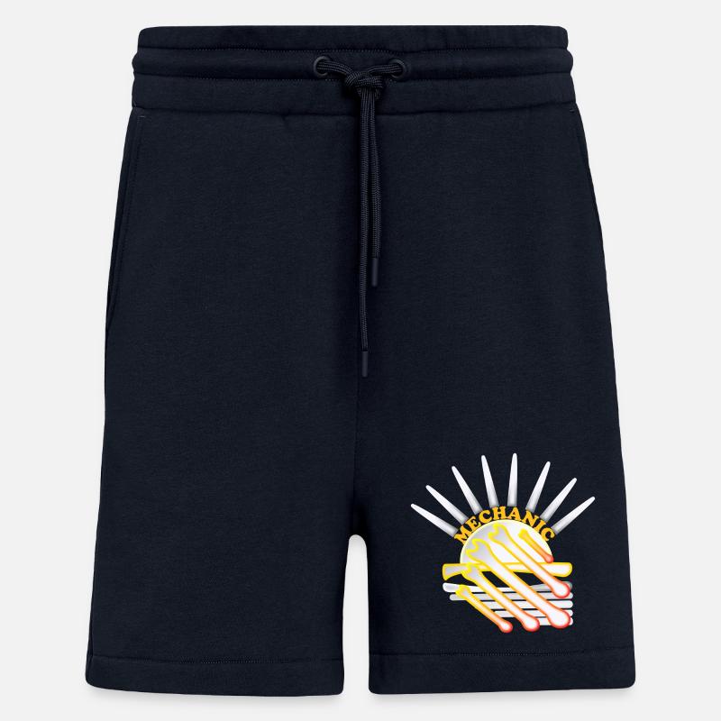 clé de mécanicien - Short bio décontracté fabriqué en UE - DARK NAVY