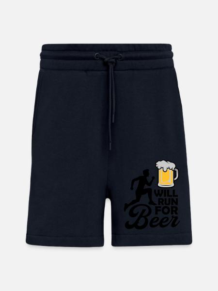 Will run Beer - Shorts - made by SPREAD - DARK NAVY