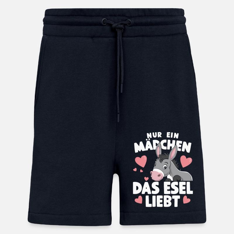 Esel Eselchen Maultier Muli - Shorts - made by SPREAD - DARK NAVY