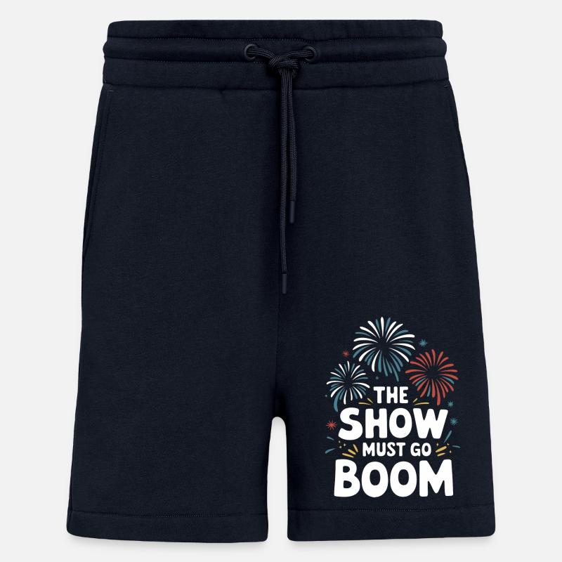 Pyrotechnie Feux d’artifice Pyrotechnie - Short bio décontracté fabriqué en UE - DARK NAVY