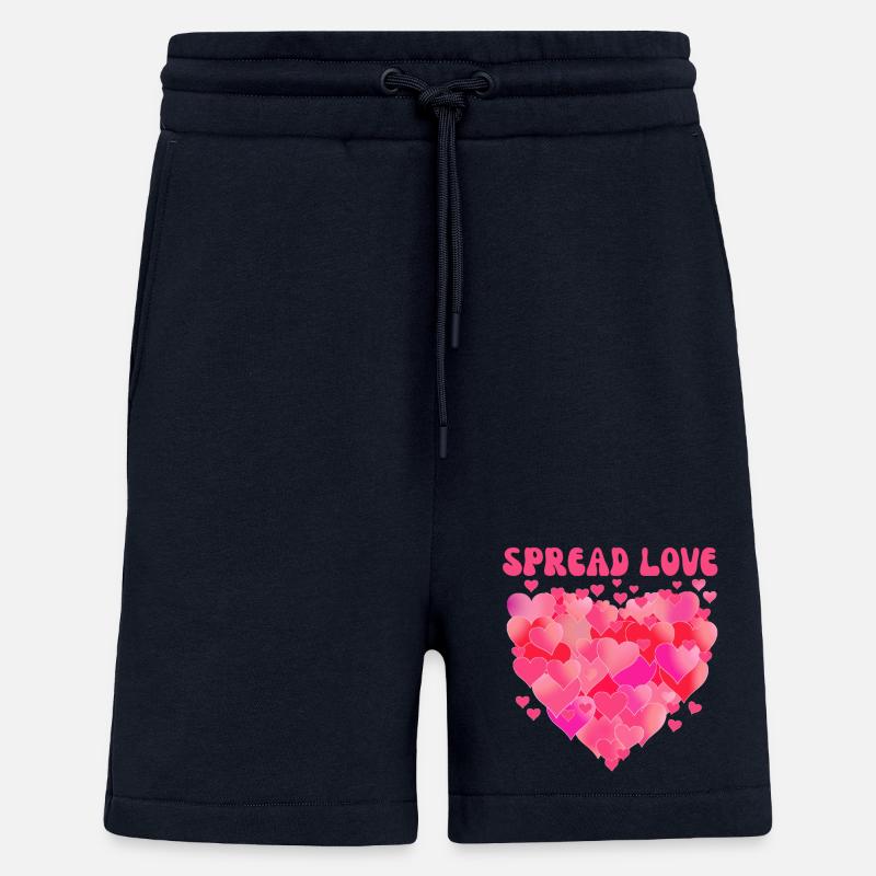 Liebe verbreiten - Shorts - made by SPREAD - DARK NAVY