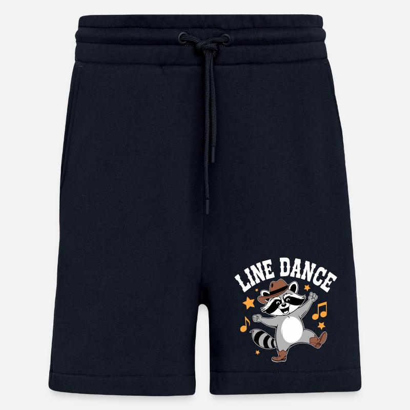 Line Dance Waschbär Groove - Shorts - made by SPREAD - DARK NAVY