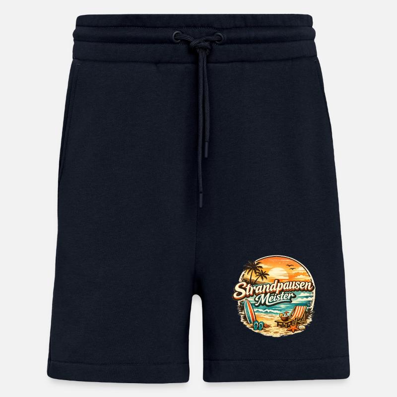 Beach Breaks Master Rétro - Short bio décontracté fabriqué en UE - DARK NAVY