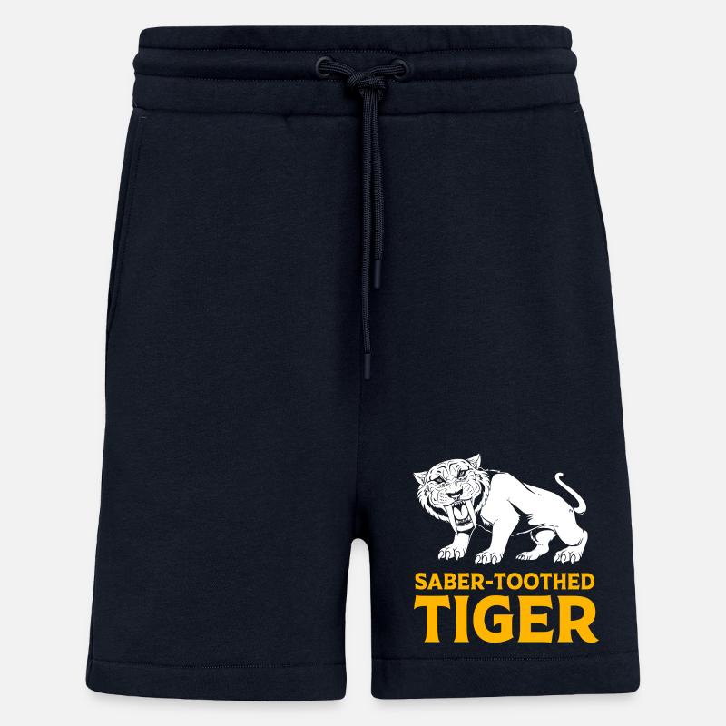 Säbelzahntiger Urzeit - Shorts - made by SPREAD - DARK NAVY