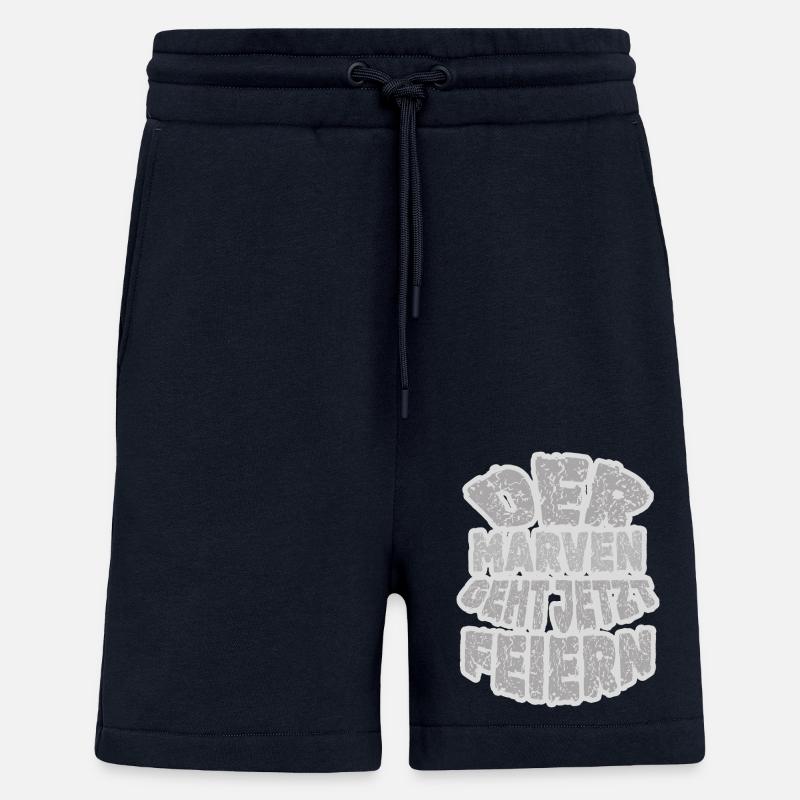 Marven Marven - Short bio décontracté fabriqué en UE - DARK NAVY
