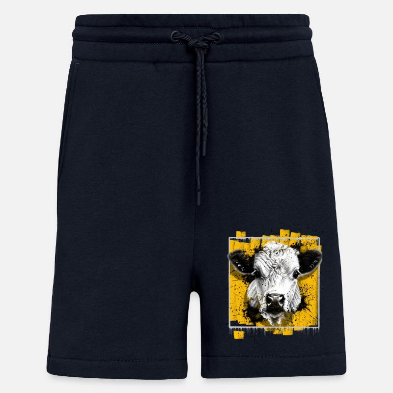 Vache - Short bio décontracté fabriqué en UE - DARK NAVY