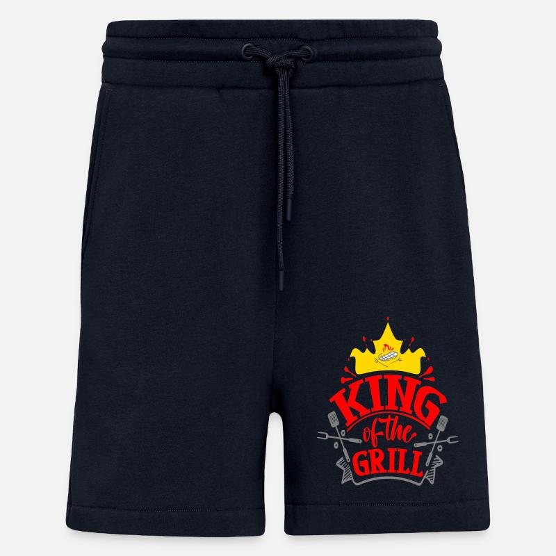 König des Grills - Shorts - made by SPREAD - DARK NAVY