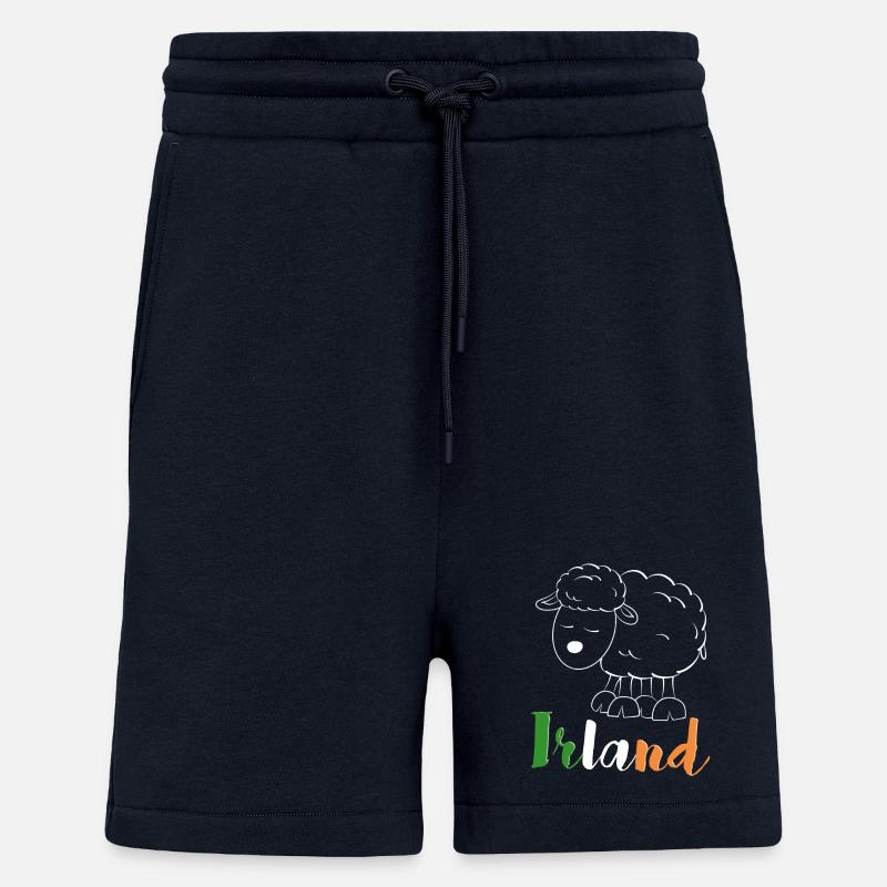 Irland Schaf (bunte Version) - Shorts - made by SPREAD - DARK NAVY
