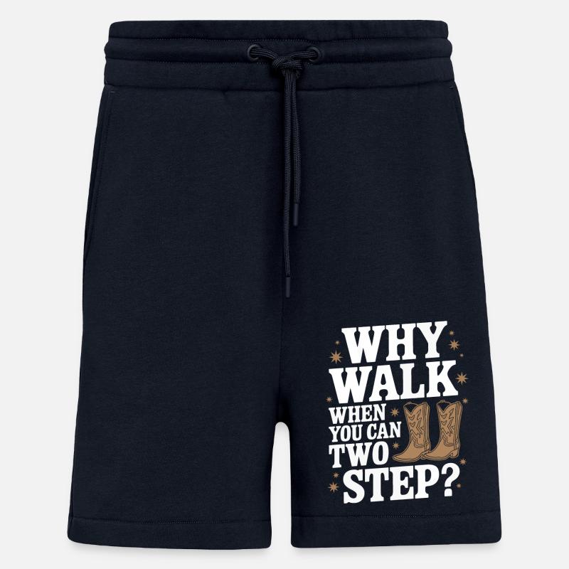 Danse en ligne Danseurs - Short bio décontracté fabriqué en UE - DARK NAVY
