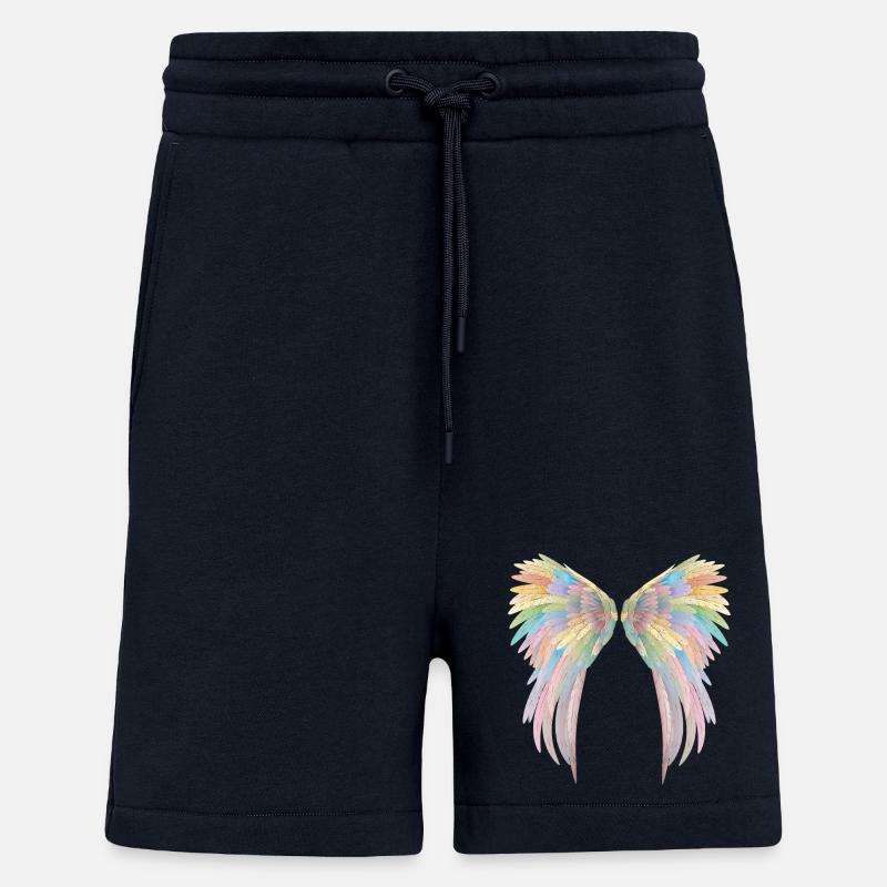 Wunderschöne pastellfarbene Engelsflügel - Shorts - made by SPREAD - DARK NAVY