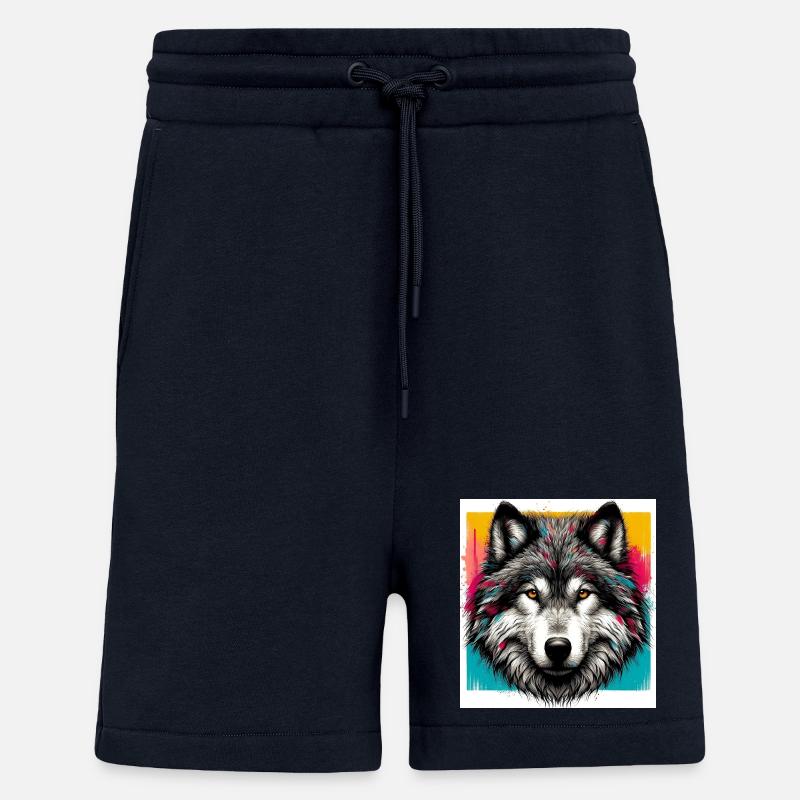 Loup - Short bio décontracté fabriqué en UE - DARK NAVY
