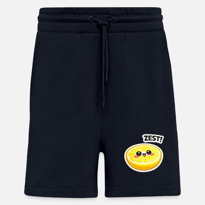 Zitrus Zest Sticker - Shorts - made by SPREAD - DARK NAVY