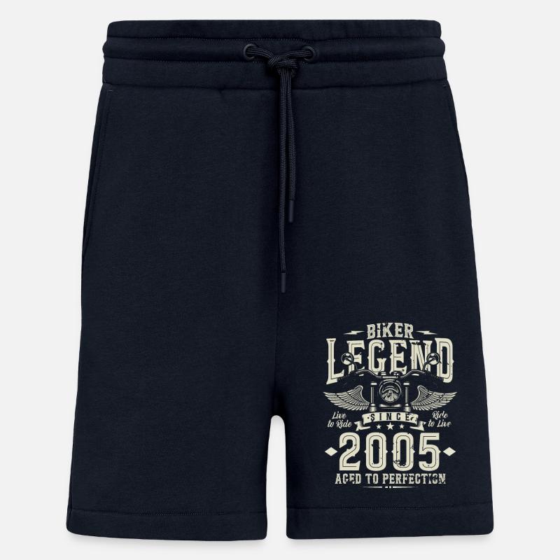 Biker legend since 2005 - Shorts - made by SPREAD - DARK NAVY