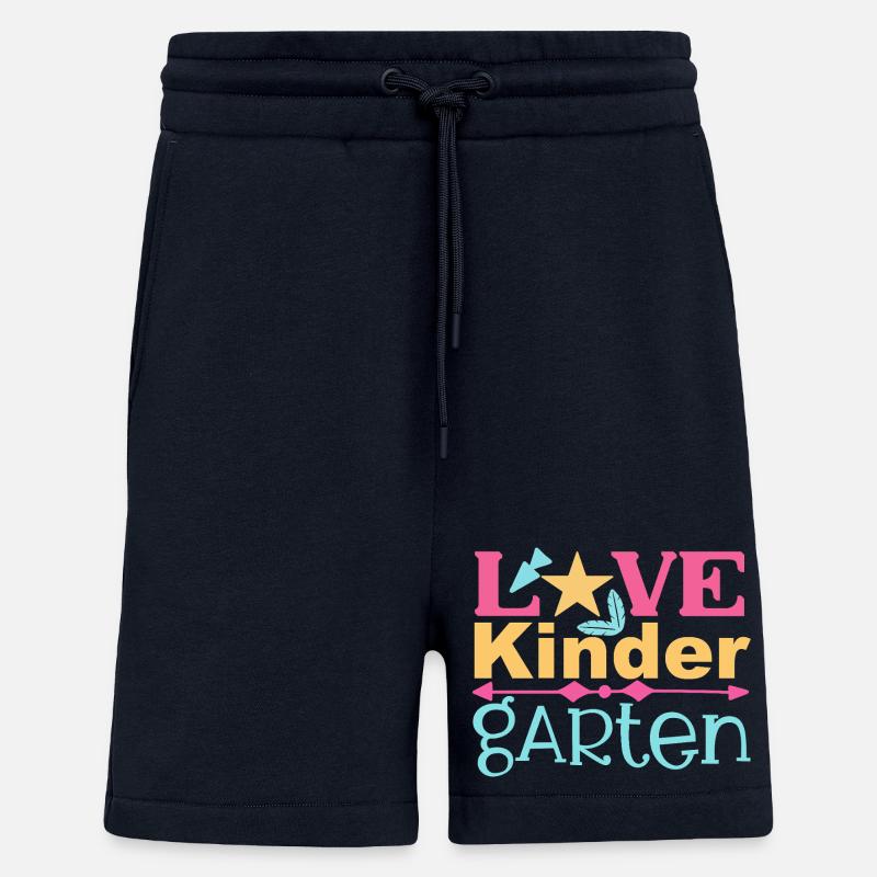 Liebe Kindergarten - Stern und Pfeil - Shorts - made by SPREAD - DARK NAVY