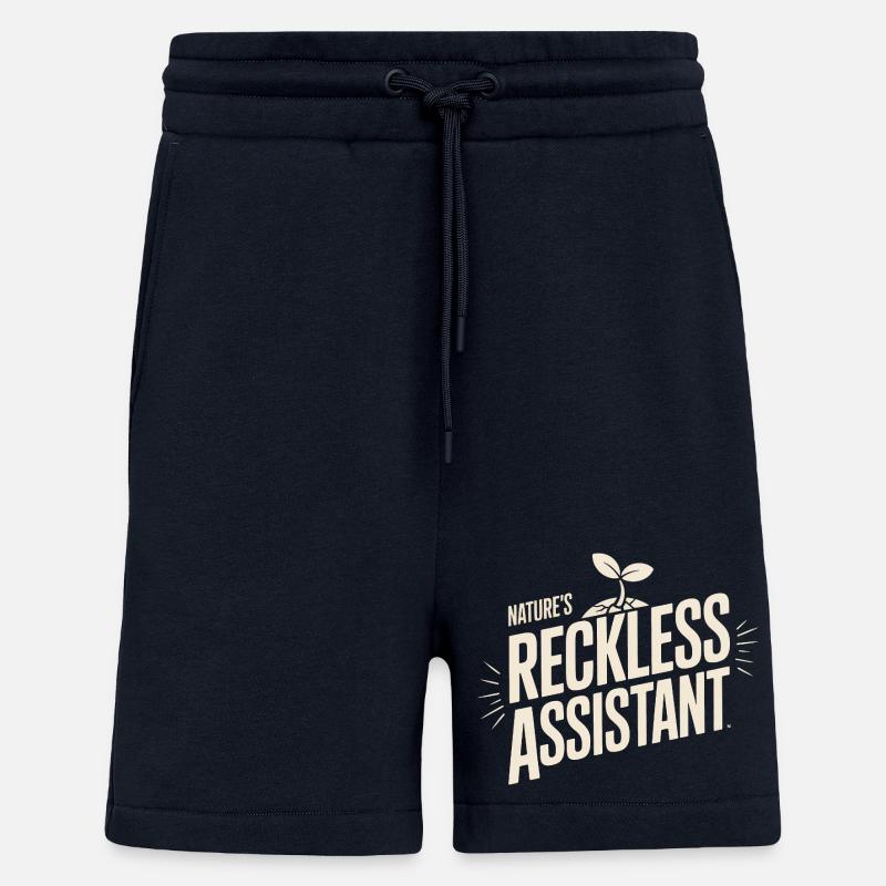 L’assistant imprudent de la nature - Short bio décontracté fabriqué en UE - DARK NAVY