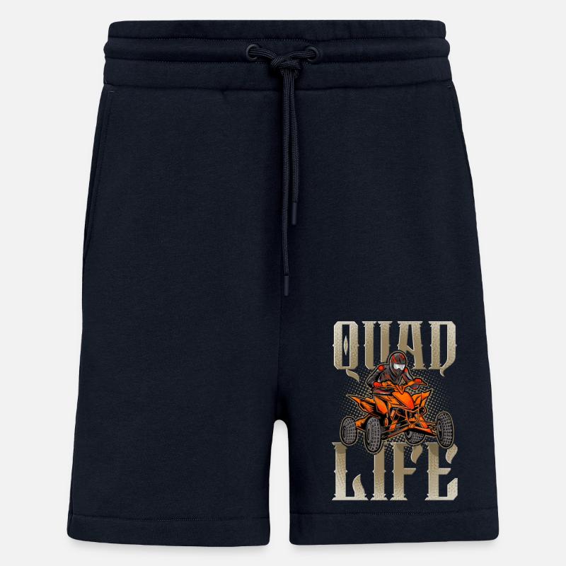 Quad ATV Offroad Quad Riders - Short bio décontracté fabriqué en UE - DARK NAVY
