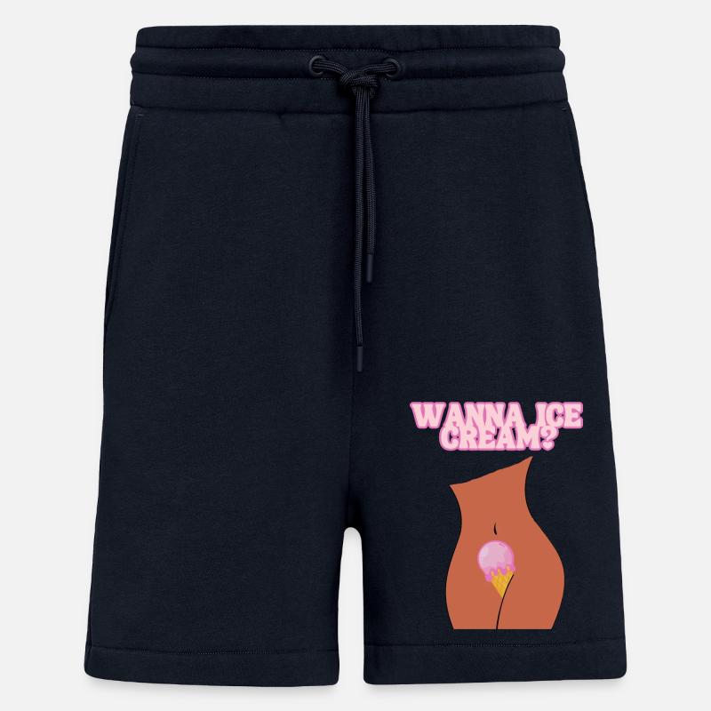 Lust auf Eiscreme? - Shorts - made by SPREAD - DARK NAVY