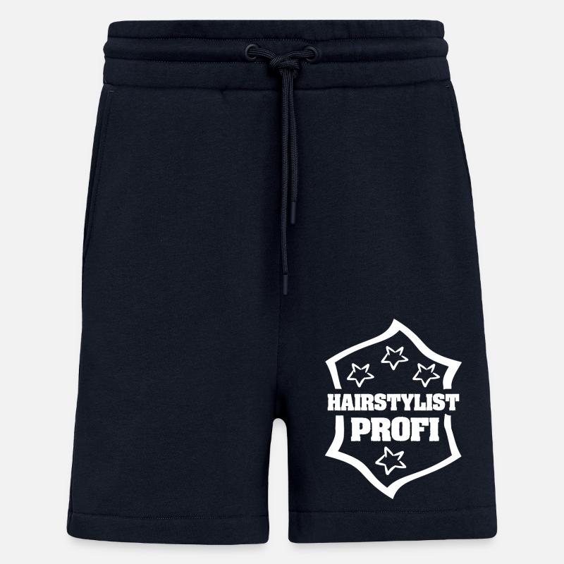 Le métier de coiffeur - Short bio décontracté fabriqué en UE - DARK NAVY