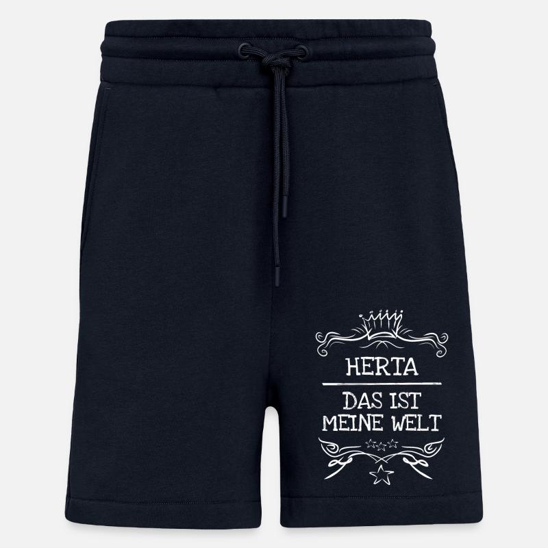 Mädchenname Herta - Shorts - made by SPREAD - DARK NAVY