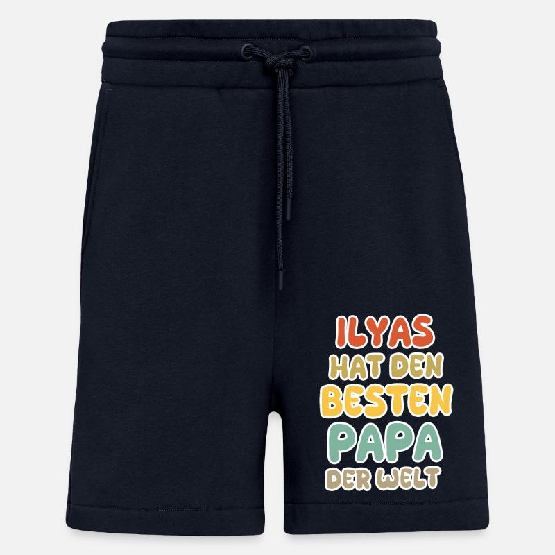 Ilyas - Short bio décontracté fabriqué en UE - DARK NAVY