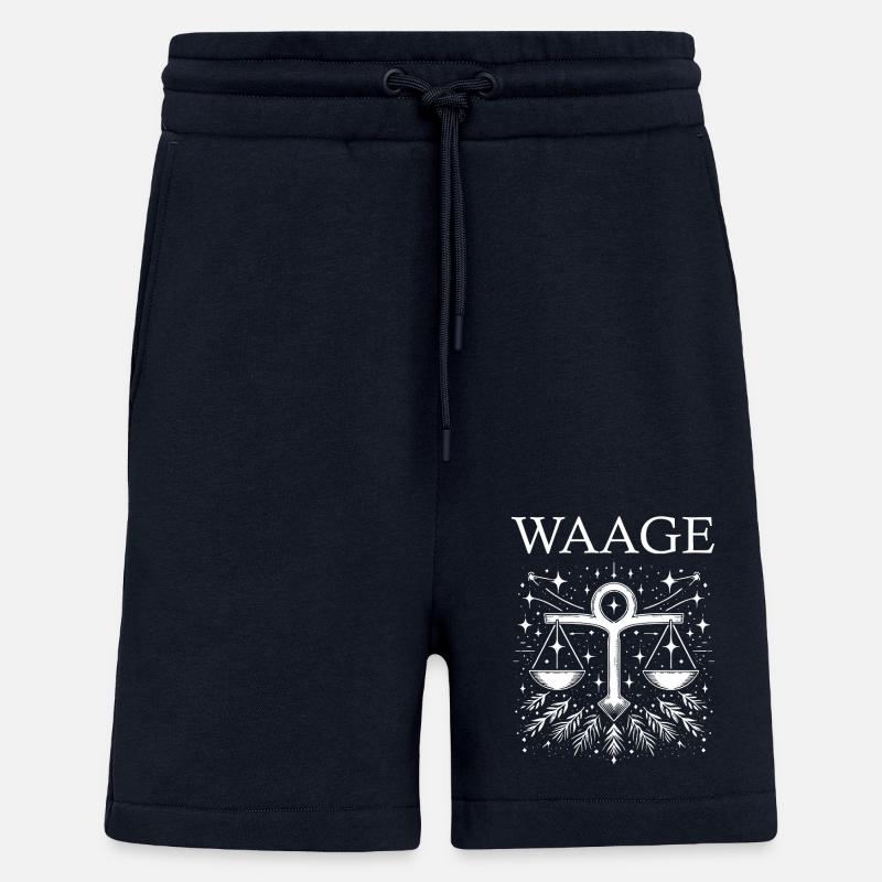 Sternzeichen Waage - Shorts - made by SPREAD - DARK NAVY