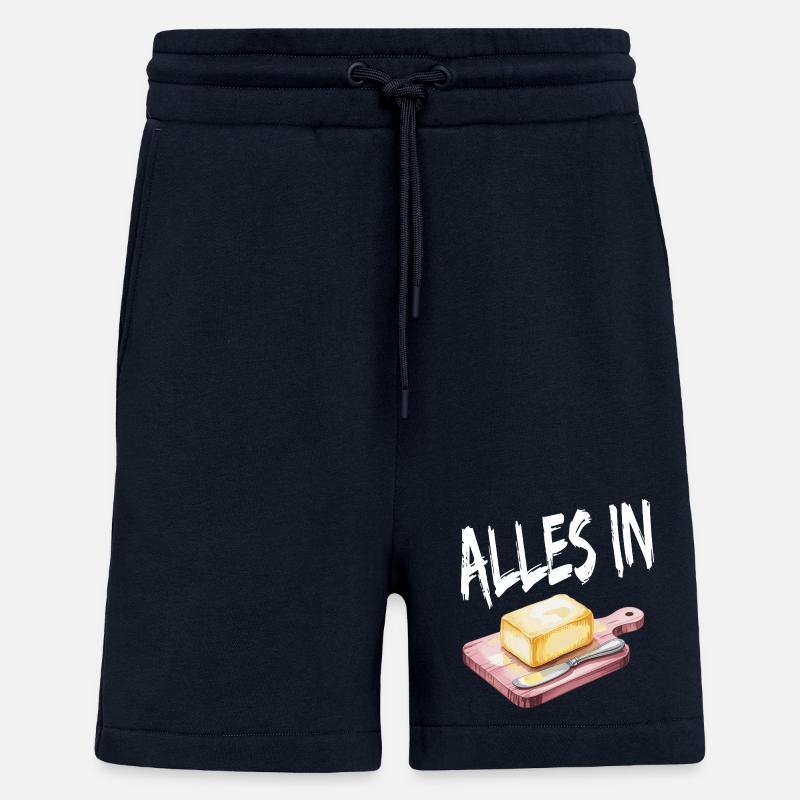 Butterblock Küchenkunst - Shorts - made by SPREAD - DARK NAVY