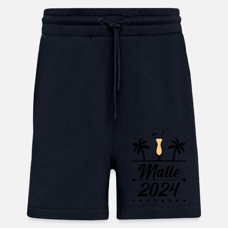 MALLE 2024 - Short bio décontracté fabriqué en UE - DARK NAVY