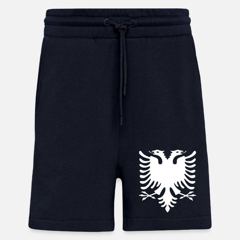 albanie white 2013 800.dpi - Shorts - made by SPREAD - DARK NAVY