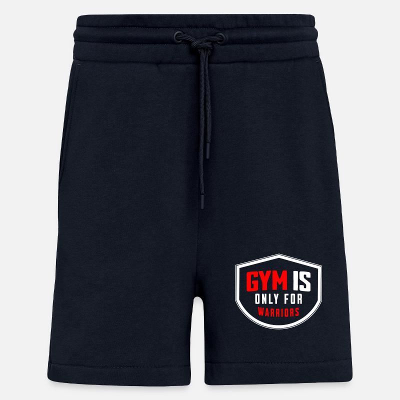 FITNESSSTUDIO-Leben - Shorts - made by SPREAD - DARK NAVY