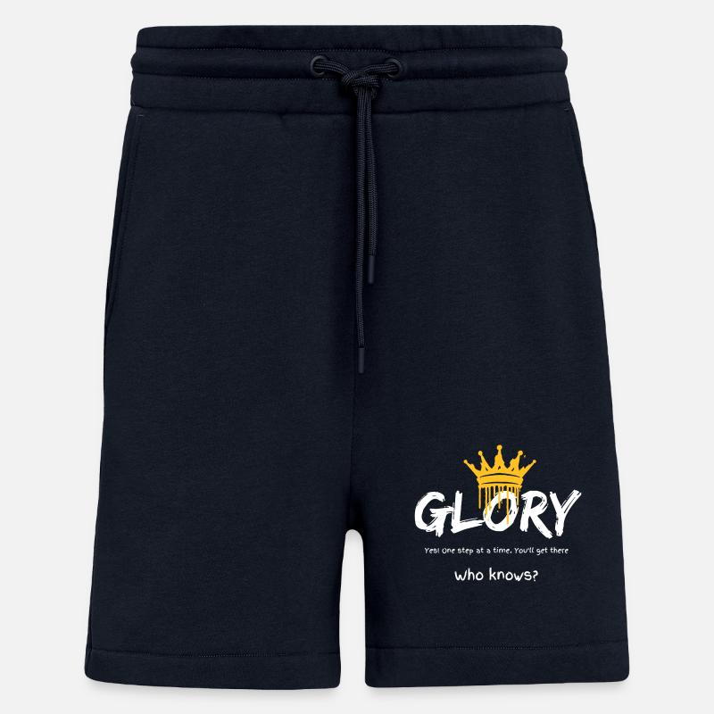 Glory Crown Graffiti - Short bio décontracté fabriqué en UE - DARK NAVY