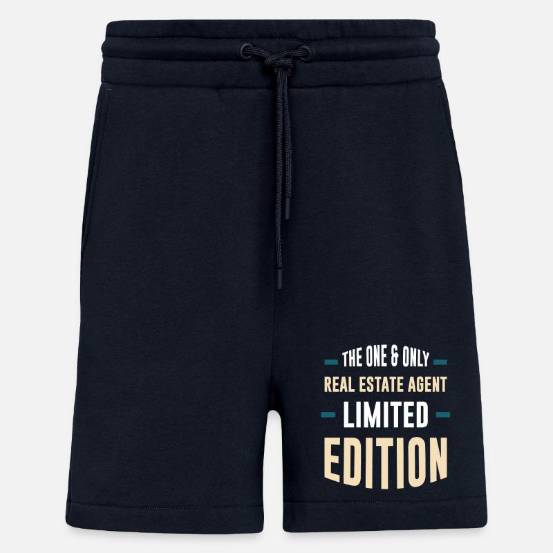 Édition Limitée pour Agent Immobilier - Short bio décontracté fabriqué en UE - DARK NAVY