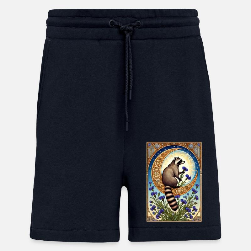 Raton-laveur - Short bio décontracté fabriqué en UE - DARK NAVY