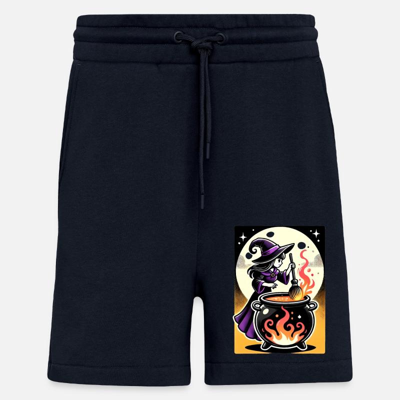 Devils Witch Design - Shorts - made by SPREAD - DARK NAVY