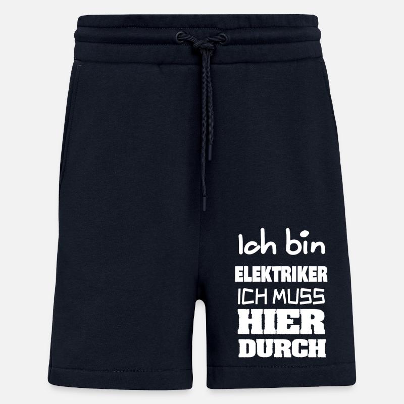 Elektriker als Beruf - Shorts - made by SPREAD - DARK NAVY