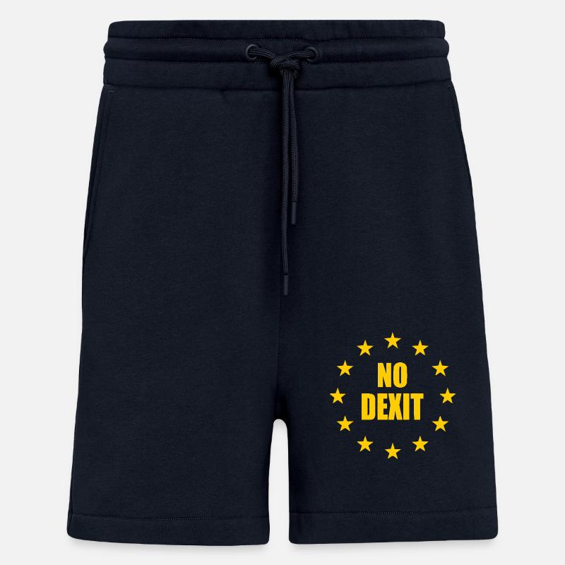 No dexit - Short bio décontracté fabriqué en UE - DARK NAVY